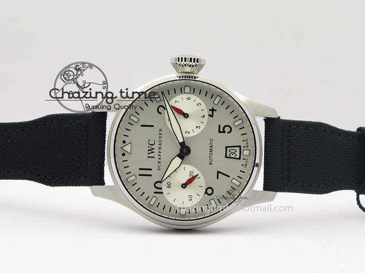 MIROTIME 0215 Big Pilot Real PR IW500432 DFB Limited Edition ZF 1:1 Best Edition On Black Nylon Strap A Fashionable 7276